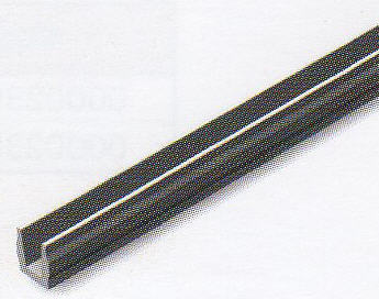 Nutabdeckprofil SyA  Nut 8 mm Kunststoff L 2000